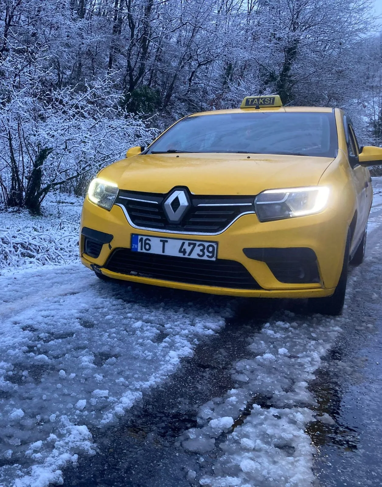 Kış Şartlarında Güvenli Taksi Hizmeti